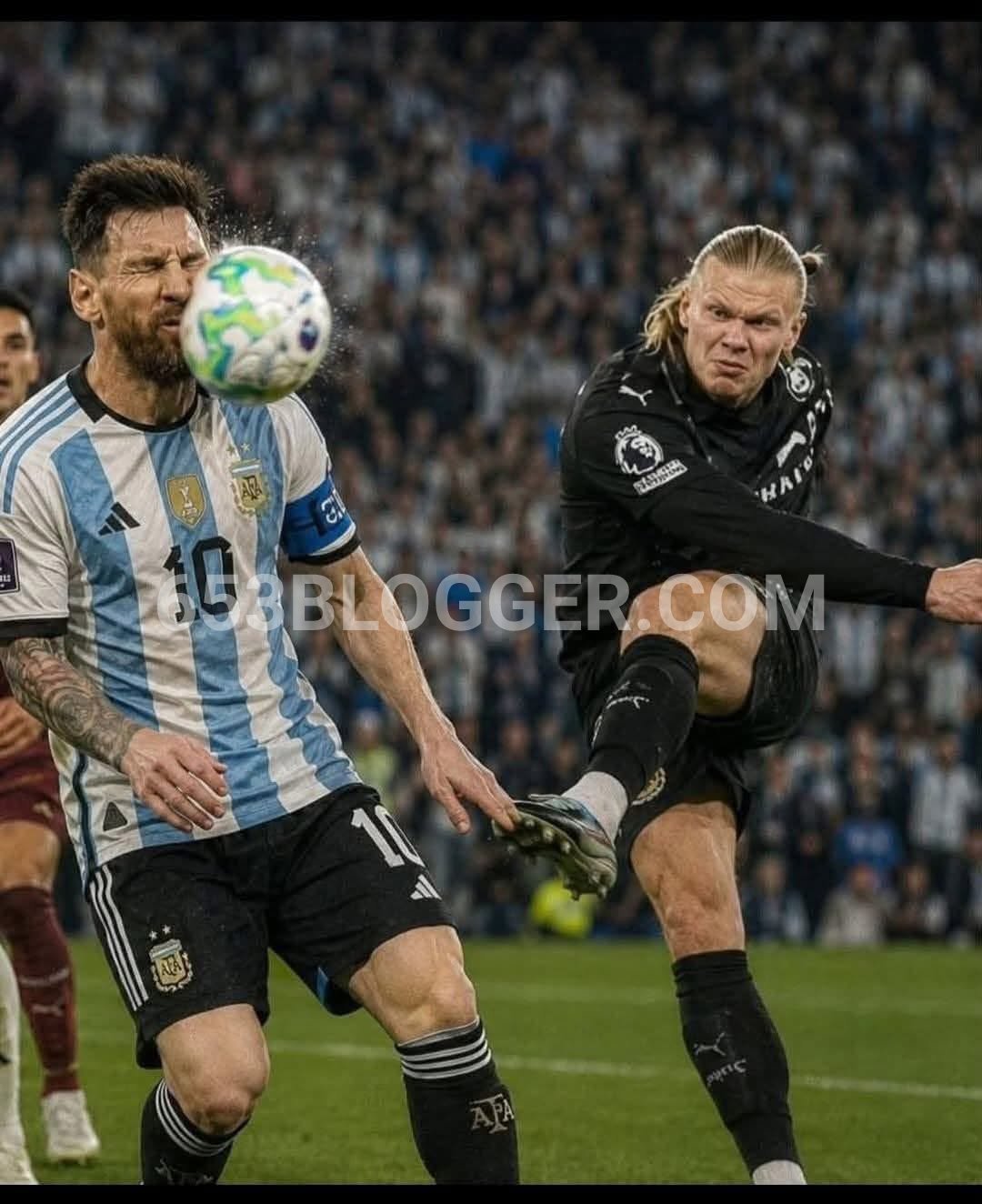 Messi y Haaland: una rivalidad que marcó una generación